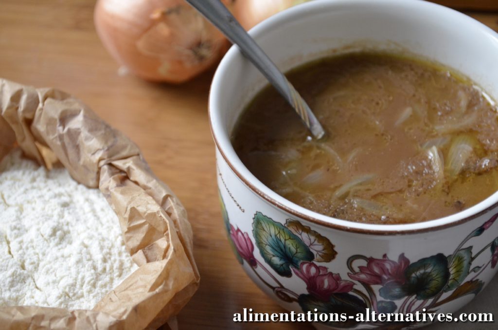 soupe à la farine alimentations alternatives