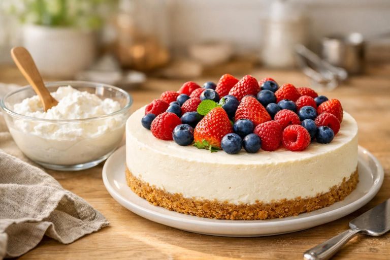 découvrez des idées savoureuses de gâteaux à préparer avec du fromage blanc, pour des desserts légers et délicieux parfaits à tout moment.