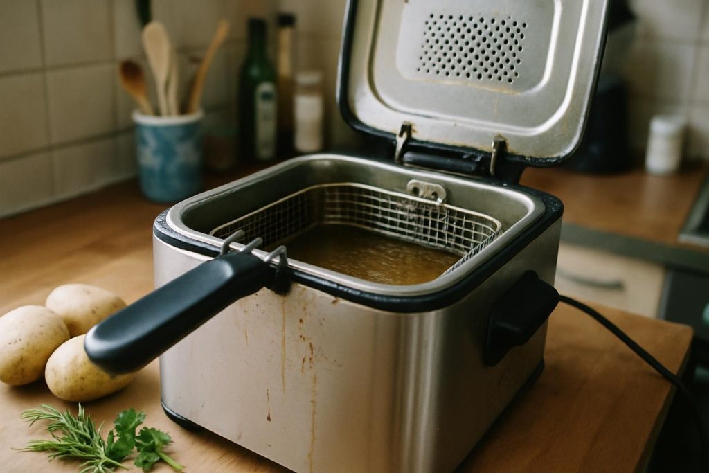 découvrez les avantages et inconvénients d'une friteuse avec huile pour bien choisir votre appareil de cuisson.