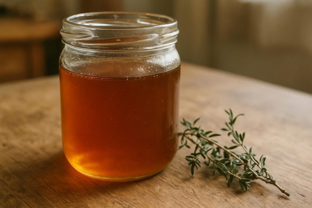 découvrez les bienfaits du miel de thym, un trésor naturel aux propriétés antiseptiques et digestives, idéal pour une alimentation saine et gourmande.